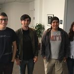 MSRI-UP alumni and current math graduate students Jeremy Meza, Andres Rodriguez, Shawn Tsosie, and Megan Ly share their experiences with participants
