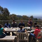 Lunch break with visiting DaVinci Camp participants