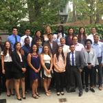 MSRI-UP 2017 students and faculty after final presentations in August