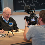 Elwyn Berlekamp and Brady Haran of Numberphile